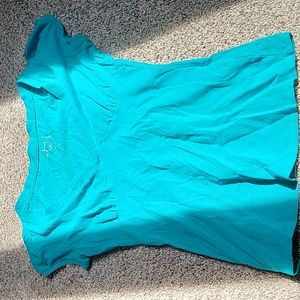 Blue juniors blouse